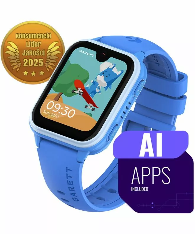 Smartwatch per Bambini Garett Kids Vibe AI 4G Blu 5904238487426
