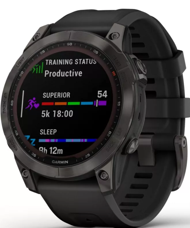 Smartwatch da Uomo Garmin Fenix 7 Sapphire Solar 010-02540-21