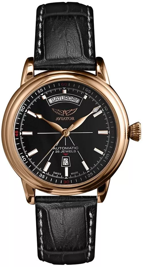 Orologio da Uomo Aviator Douglas Day-Date V.3.20.2.146.4