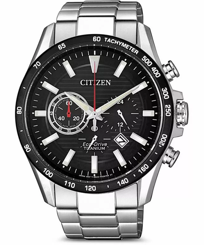 Orologio da Uomo Citizen Super Titanium Eco-Drive Chronograph CA4444-82E
