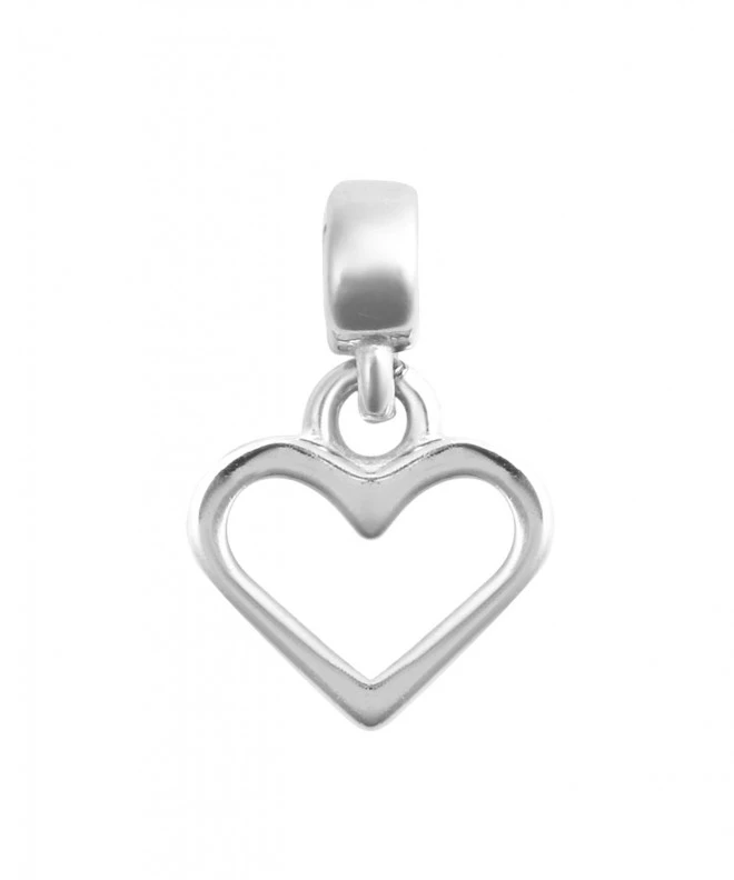 Pendente Daniel Wellington Heart Contour Charm Silver DW00401053