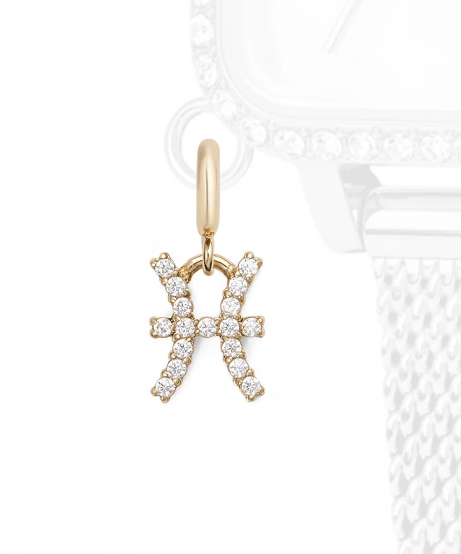 Pendente Daniel Wellington Charm Gold Pisces DW01500012