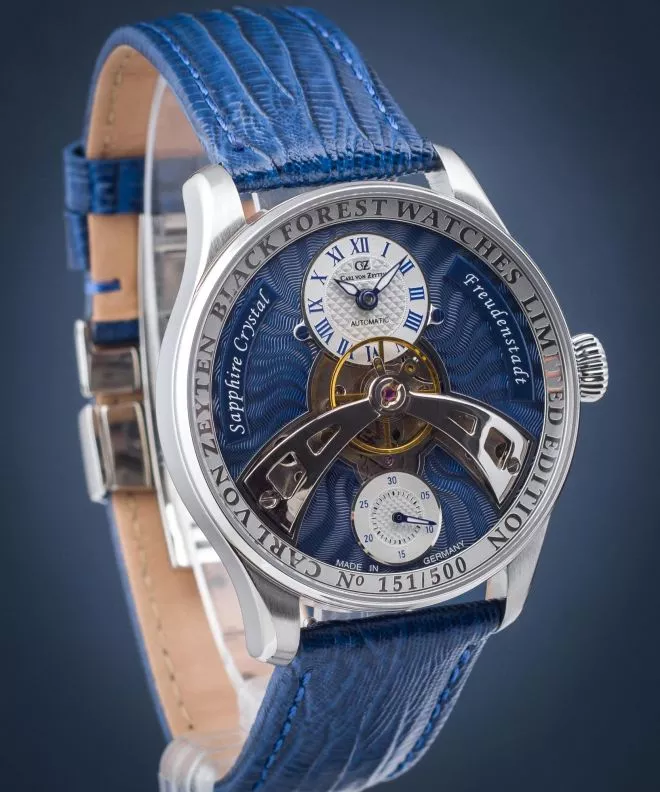 Orologio da Uomo Carl von Zeyten Freudenstadt Black Forest Limited Edition CVZ0043BLS