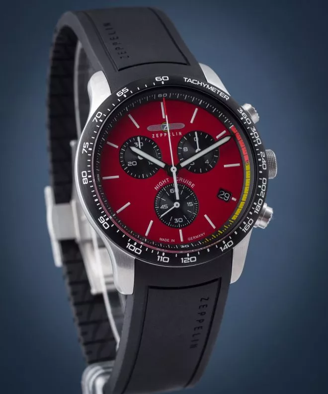 Orologio da Uomo Zeppelin Night Cruise Chronograph 7288-5-KB
