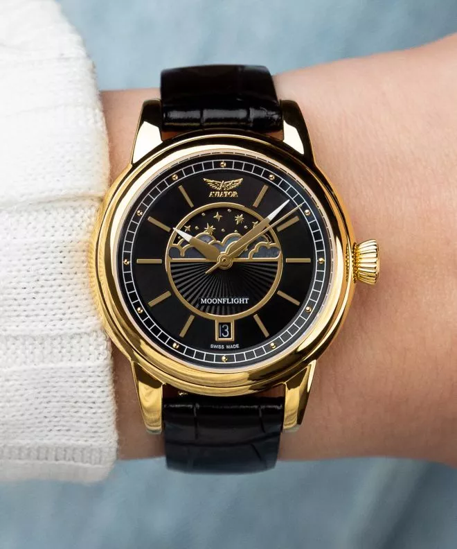 Orologio da Donna Aviator Douglas Moonflight Limited Edition V.1.33.1.344.4