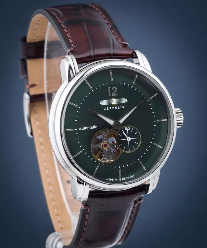 Orologio da Uomo Zeppelin LZ120 Open Heart Automatic 8166-4