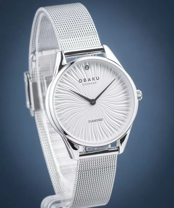 Orologio da Donna Obaku Smykke Silver V297LXCIMC