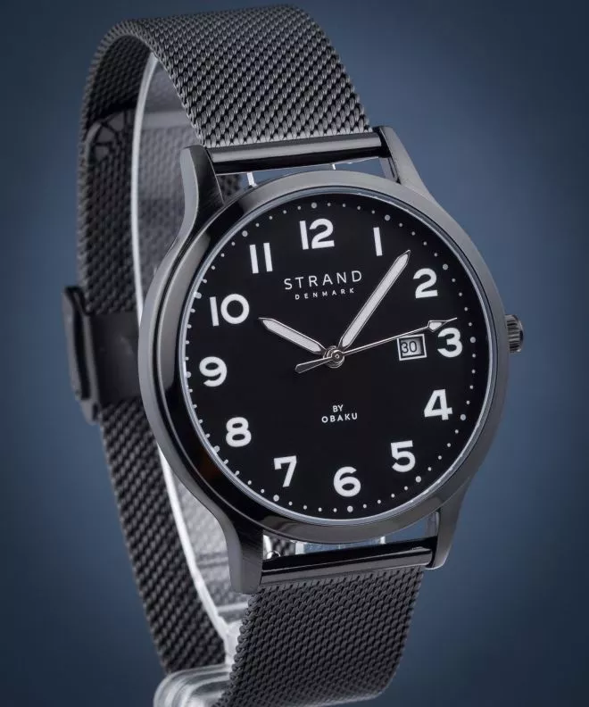 Orologio da Uomo Strand by Obaku Whiteheaven S751GDBBMB