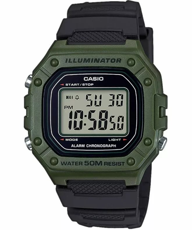 Orologio da Uomo Casio Heavy Duty W-218H-3AVEF