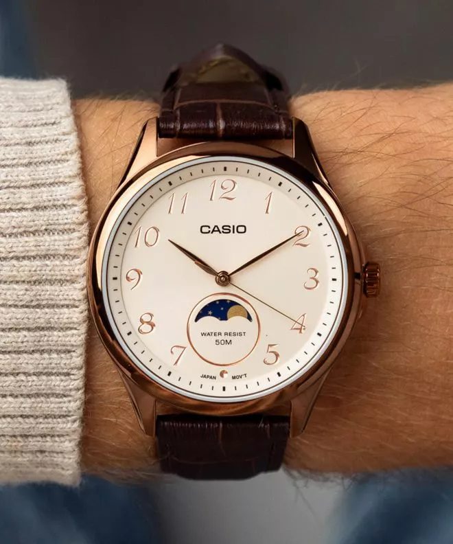 Orologio da Uomo Casio Classic Moonphase MTP-M110RL-5AER