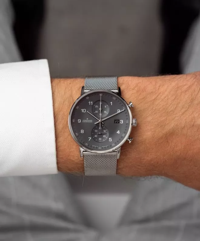 Orologio da Uomo Junghans FORM C Chronoscope 041/4877.44	