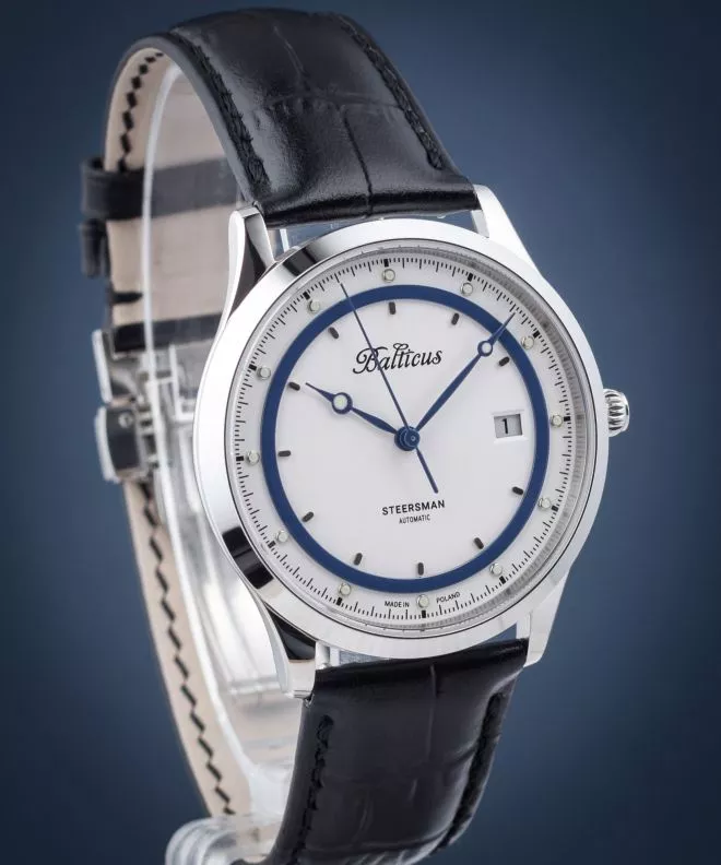 Orologio da Uomo Balticus Steersman Automatic Limited Edition BALSTSWBLU