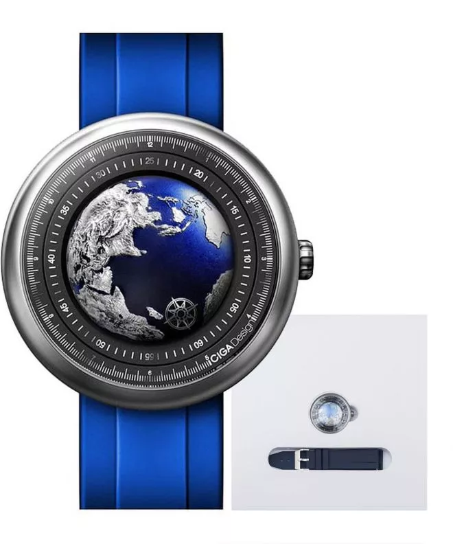 Orologio da Uomo Ciga Design Blue Planet GPHG U031-SU01-W6U