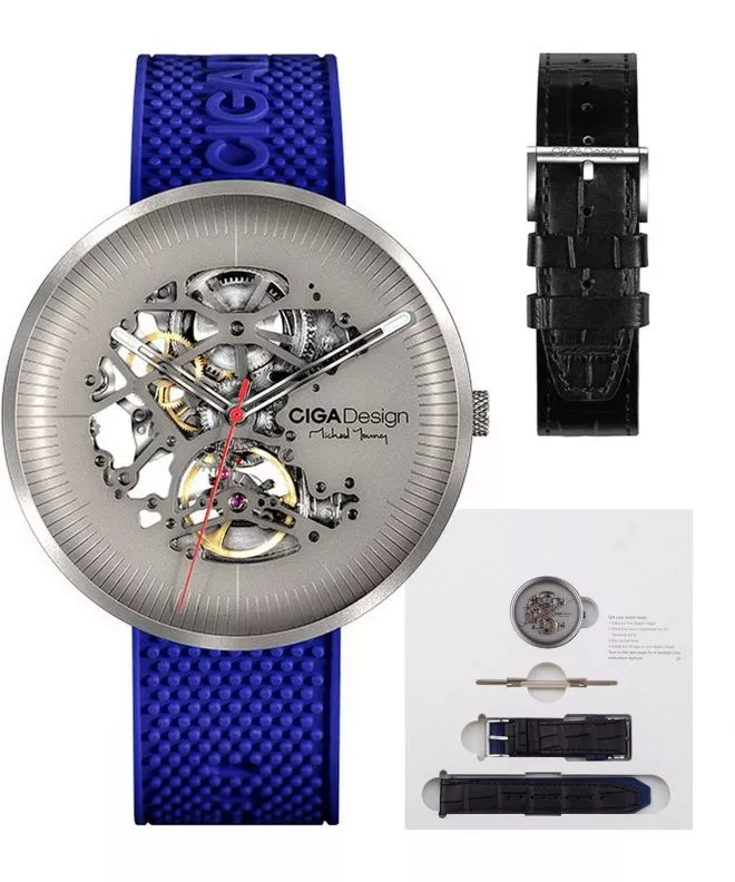Orologio da Uomo Ciga Design MY Titanium Skeleton Automatic M031-TITI-W15BU