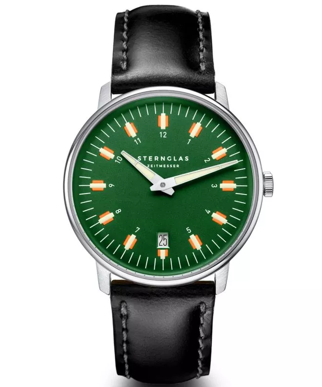 Orologio da Uomo Sternglas Egor Green Silver S01-EG08-BR02
