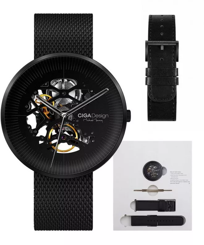 Orologio da Uomo Ciga Design MY Series Stainless Steel Skeleton Automatic M021-BLBL-W13