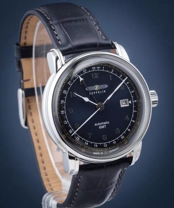 Orologio da Uomo Zeppelin Lz126 Los Angeles GMT Automatic 7668-3