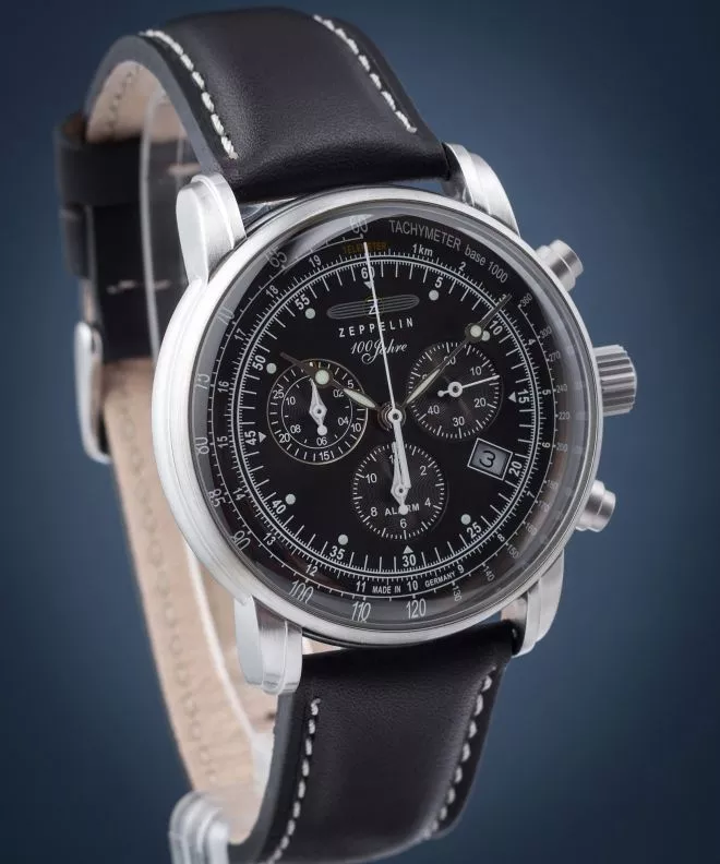 Orologio da Uomo Zeppelin 100 Years Zeppelin Chronograph Alarm 7680-2