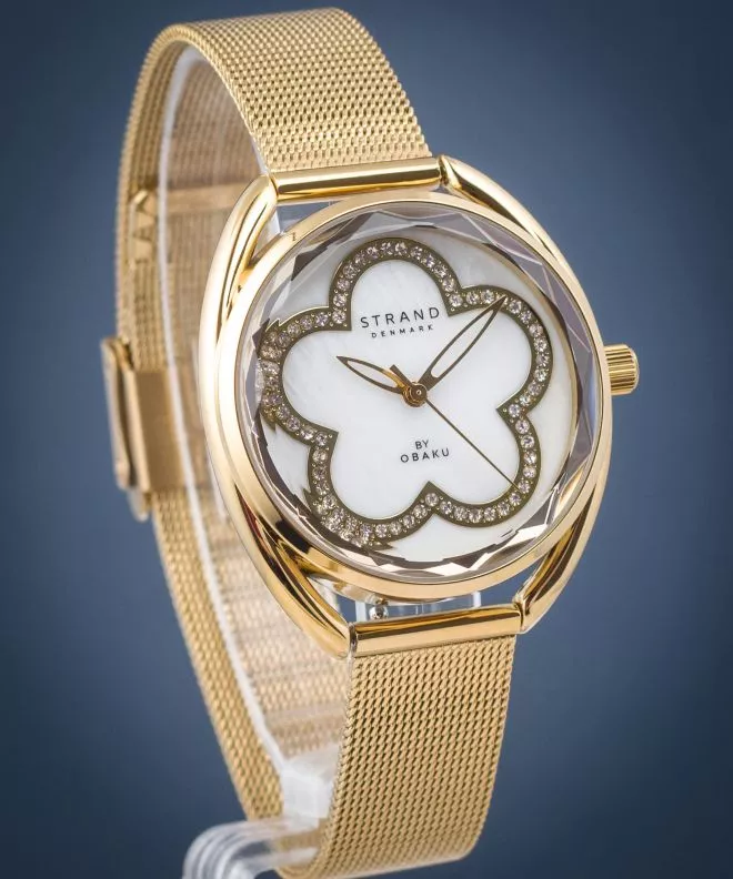 Orologio da Donna Strand by Obaku Rose S734LXGWMG