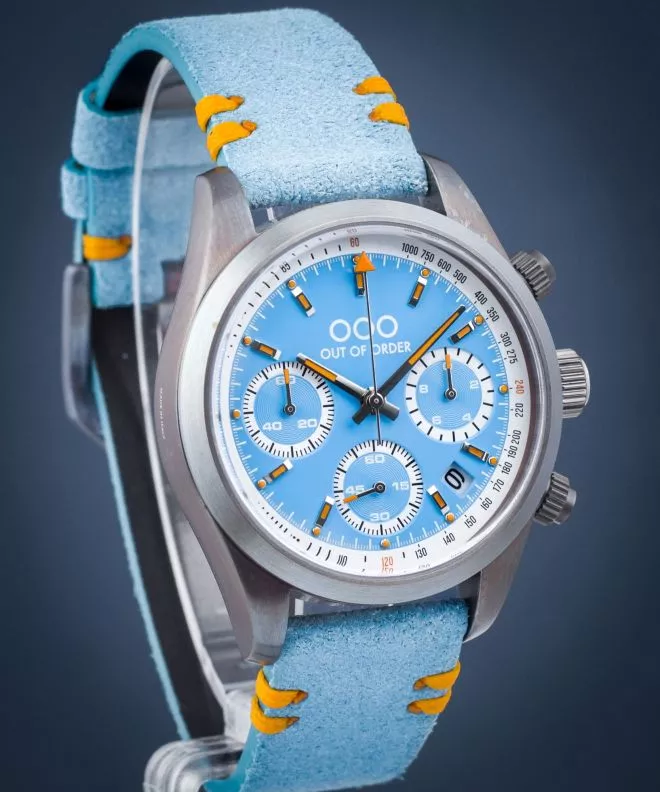 Orologio da Uomo Out of Order Azure Sporty Cronografo OOO.001-23.AZ.AZ