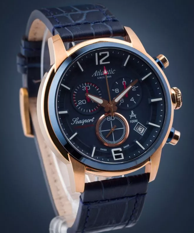Orologio da Uomo Atlantic Seasport Chronograph 87461.44.55