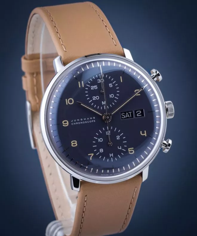 Orologio da Uomo Junghans max bill Chronoskop ENG 027/4501.03
