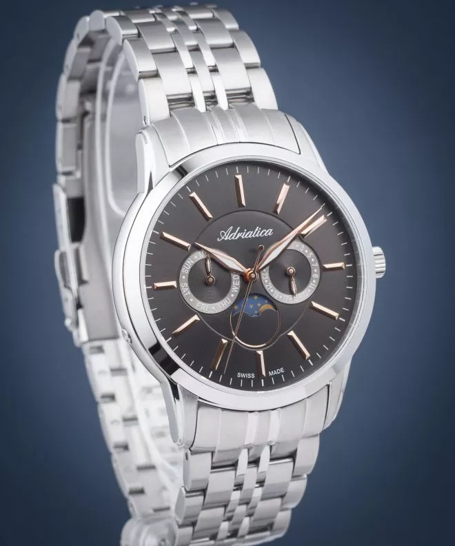 Orologio da Uomo Adriatica Moonphase A8306.51R7QF