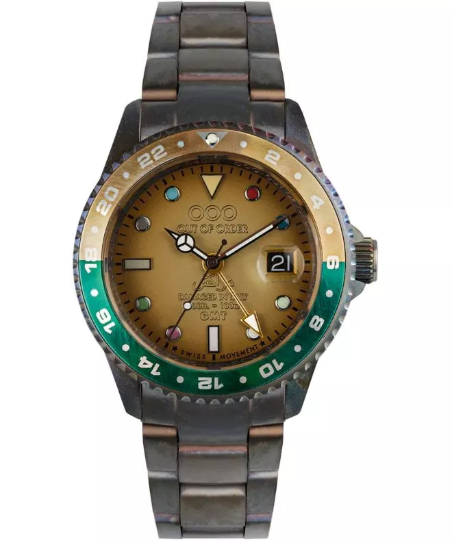 Orologio da Uomo Out of Order Swiss GMT Marrakesh OOO.001-19.MA
