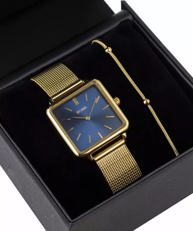 Orologio da Donna BOWA Vienna Navy Blue-Gold Mesh 29 VI294-34-164M-419-04