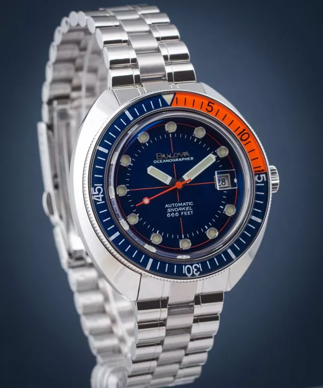 Orologio da Uomo Bulova Archive Series Oceanographer Automatic 96B321