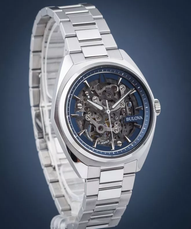 Orologio da Uomo Bulova Classic Surveyor Skeleton 96A292