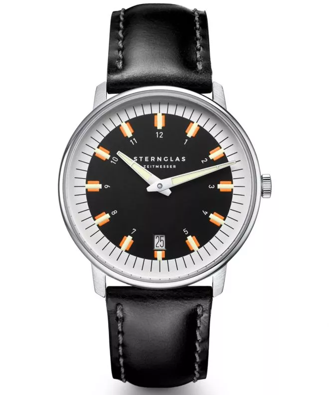 Orologio da Uomo Sternglas Egor Black Silver S01-EG03-BR02