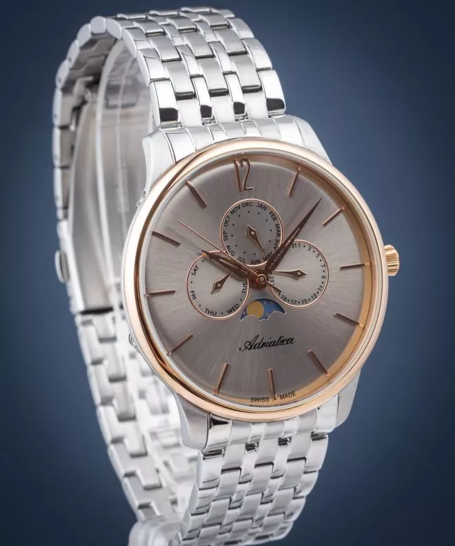 Orologio da Uomo Adriatica Moonphase A8269.R157QF