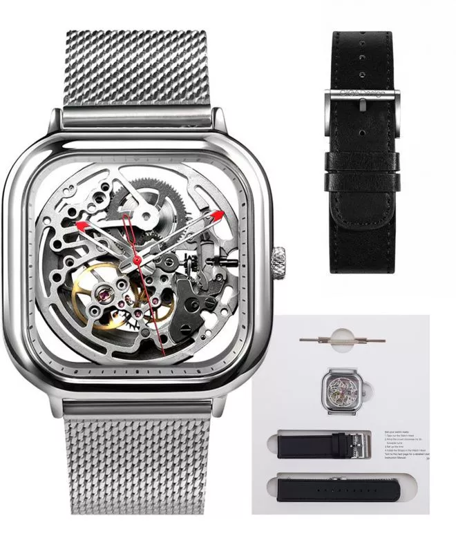 Orologio da Uomo Ciga Design Full Hollow Skeleton Automatic Z011-SISI-W13