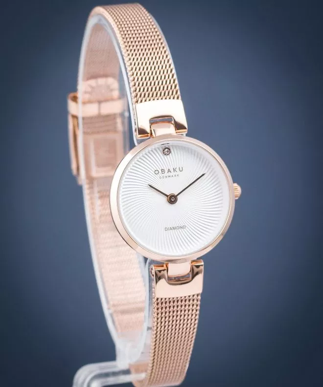 Orologio da Donna Obaku Diamant Petite Rose V256SXVIMV