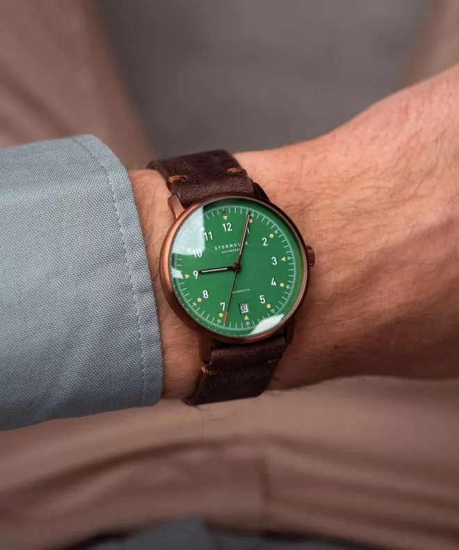 Orologio da Uomo Sternglas Lumatik Automatic Edition Bronze S02-LMR19-VI17