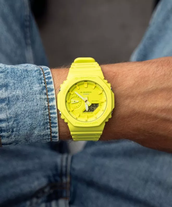 Orologio da Uomo Casio G-Shock Classic Tone on Tone Carbon Core Guard GA-2100-9A9ER
