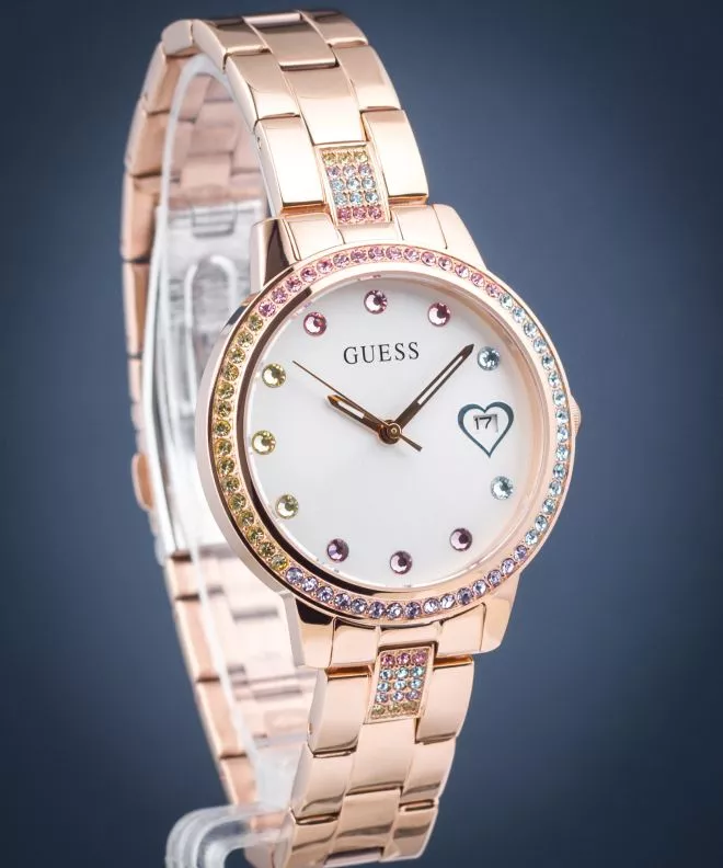 Orologio da Donna Guess Three of Hearts GW0657L3