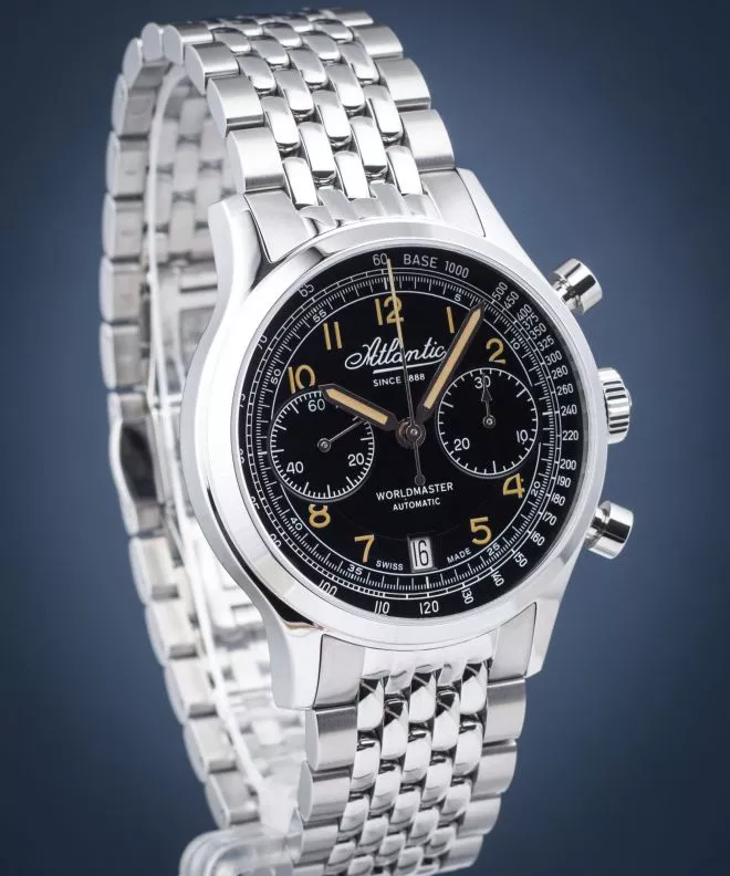 Orologio da Uomo Atlantic Worldmaster Bicompax Automatic Legend Edition 52857.41.63
