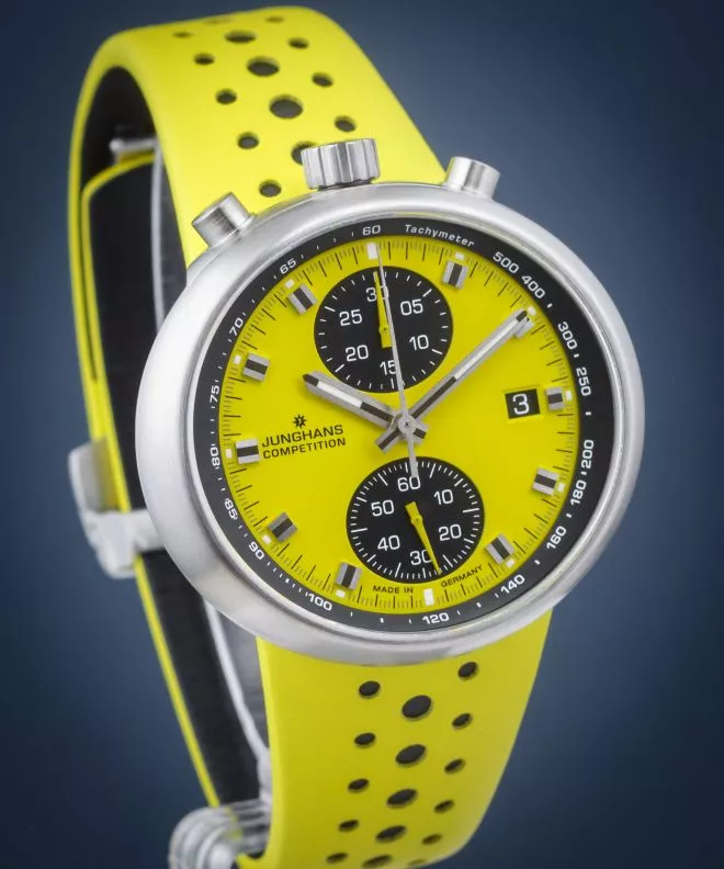Orologio da Uomo Junghans 1972 Competition FIS Lemon Automatic Limited Edition 027/4305.00