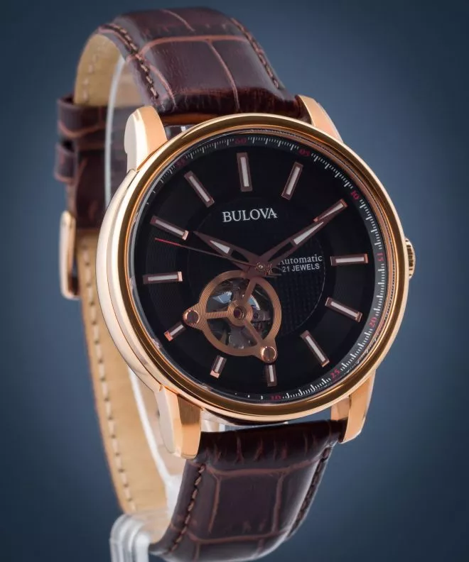 Orologio da Uomo Bulova Automatic Open Heart 97A109