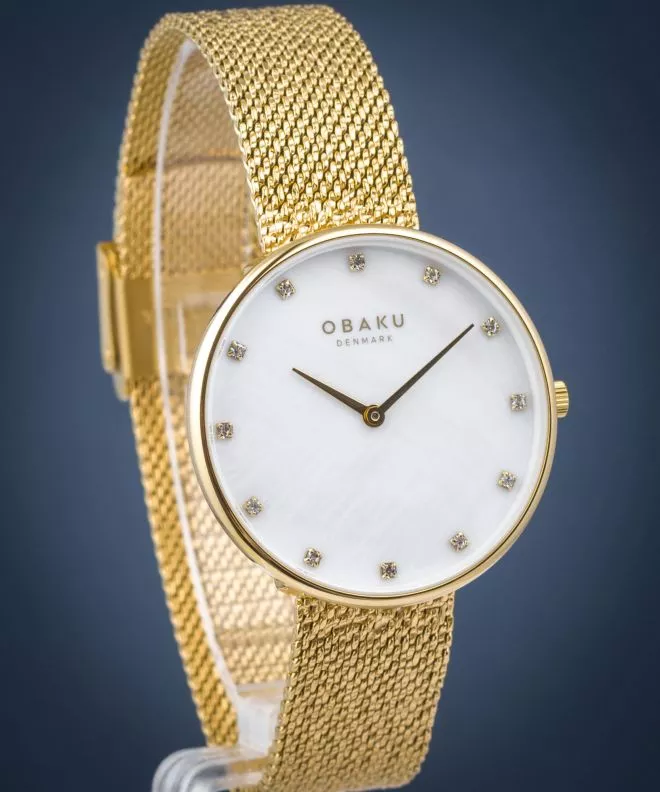 Orologio da Donna Obaku Glans Golds V288LXGWHG