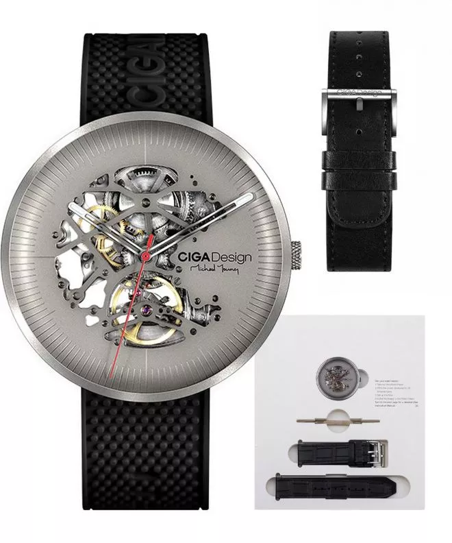 Orologio da Uomo Ciga Design MY Titanium Skeleton Automatic M031-TITI-W15BK