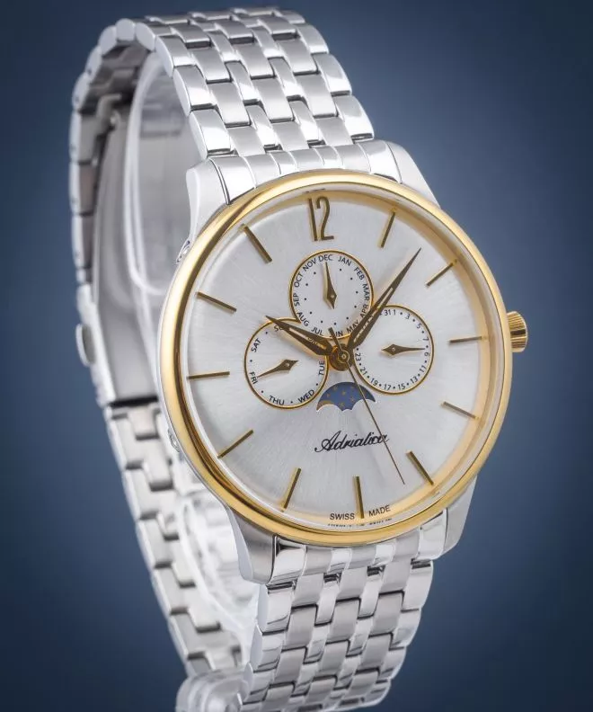 Orologio da Uomo Adriatica Moonphase A8269.2153QF