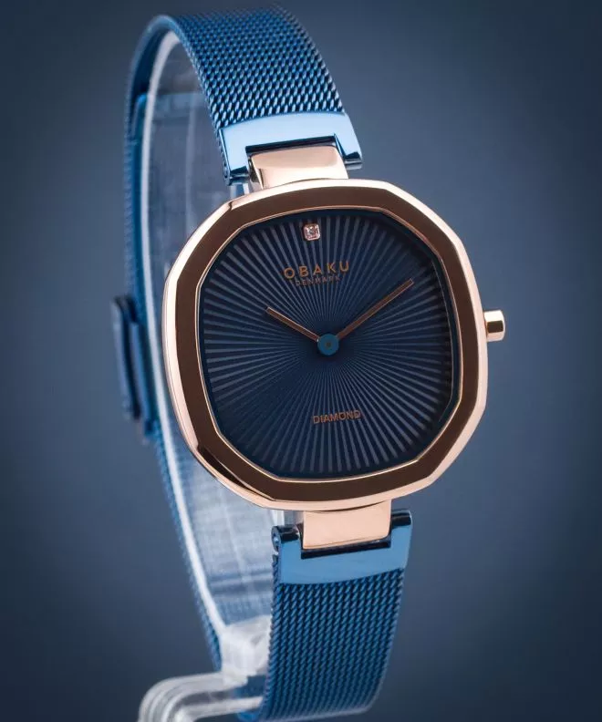 Orologio da Donna Obaku Brilliant Ocean Diamond V277LXVLML