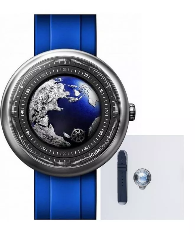 Orologio da Uomo Ciga Design Blue Planet GPHG Titanium U031-TU02-W6U