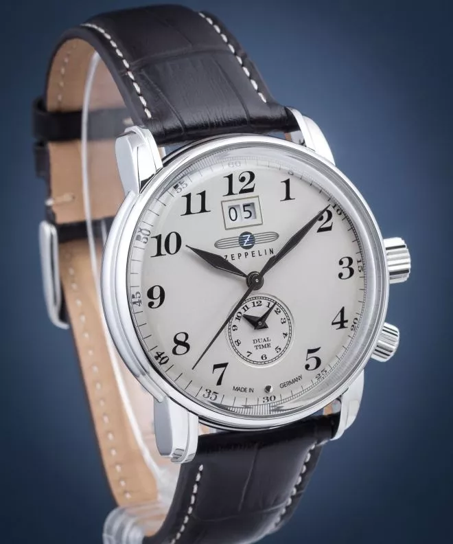 Orologio da Uomo Zeppelin LZ127 Graf Zeppelin Dual Time 7644-5