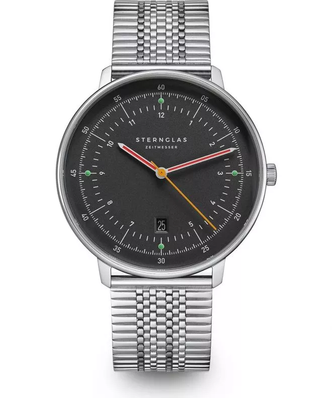 Orologio da Uomo Sternglas Hamburg Neugraphite S01-HH39-ME08