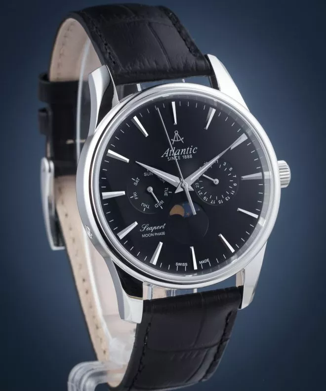 Orologio da Uomo Atlantic Seaport Moon Phase 56550.41.61