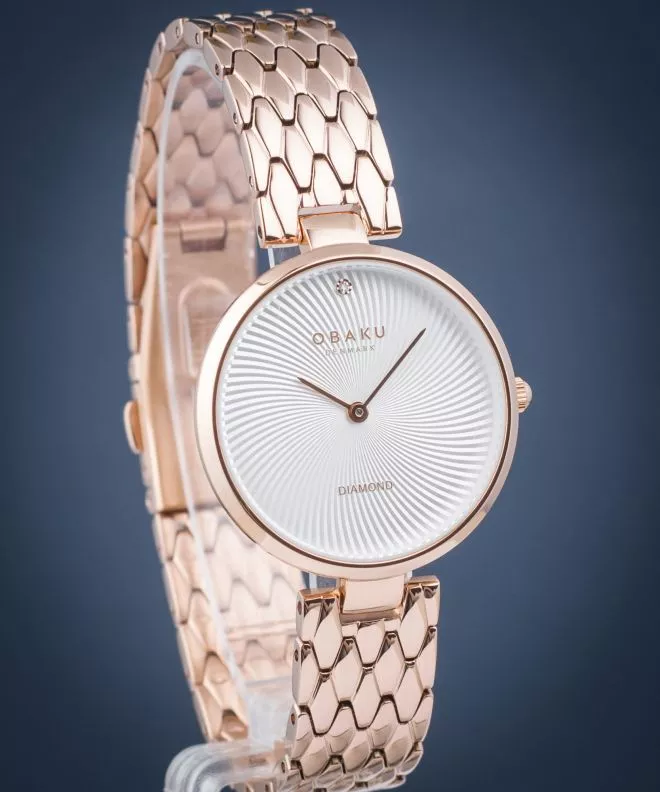 Orologio da Donna Obaku Diamant Fuchsia V256LXVISV